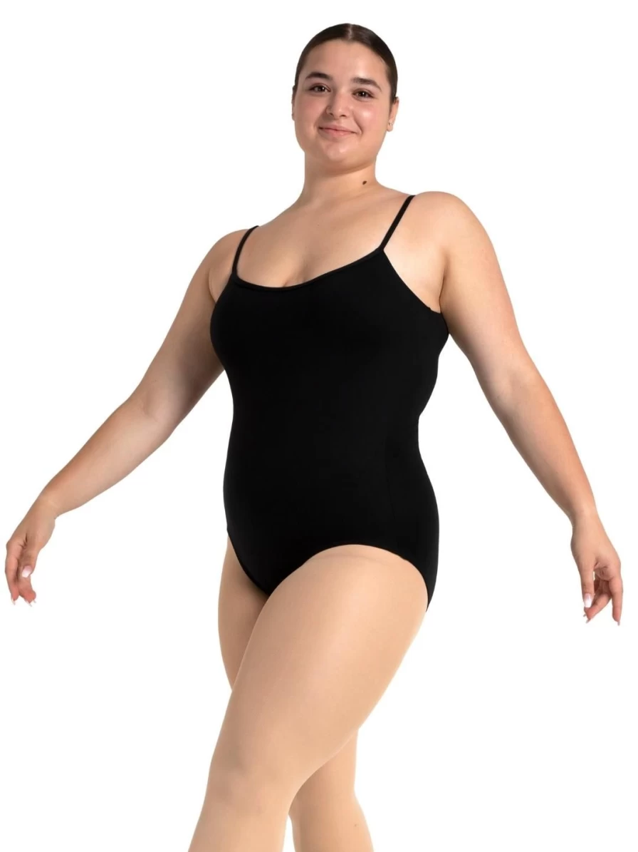 Capezio Black Studio Collection Camisole Leotard for Dance & Performance