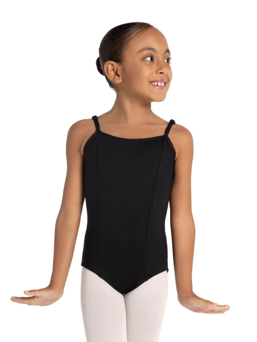 Capezio Girls Studio Collection Camisole Leotard with Adjustable Straps & Princess Seams for Dance