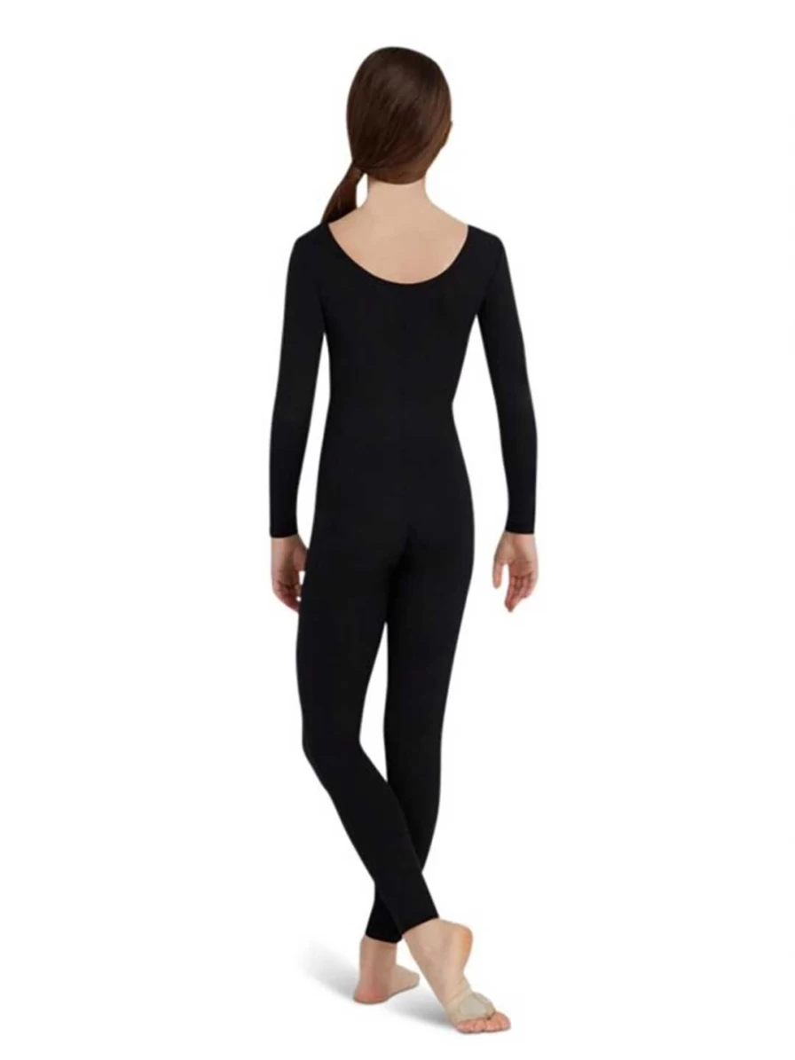 Capezio Girls Long Sleeve Unitard - Ballet Dance Leotard for Kids