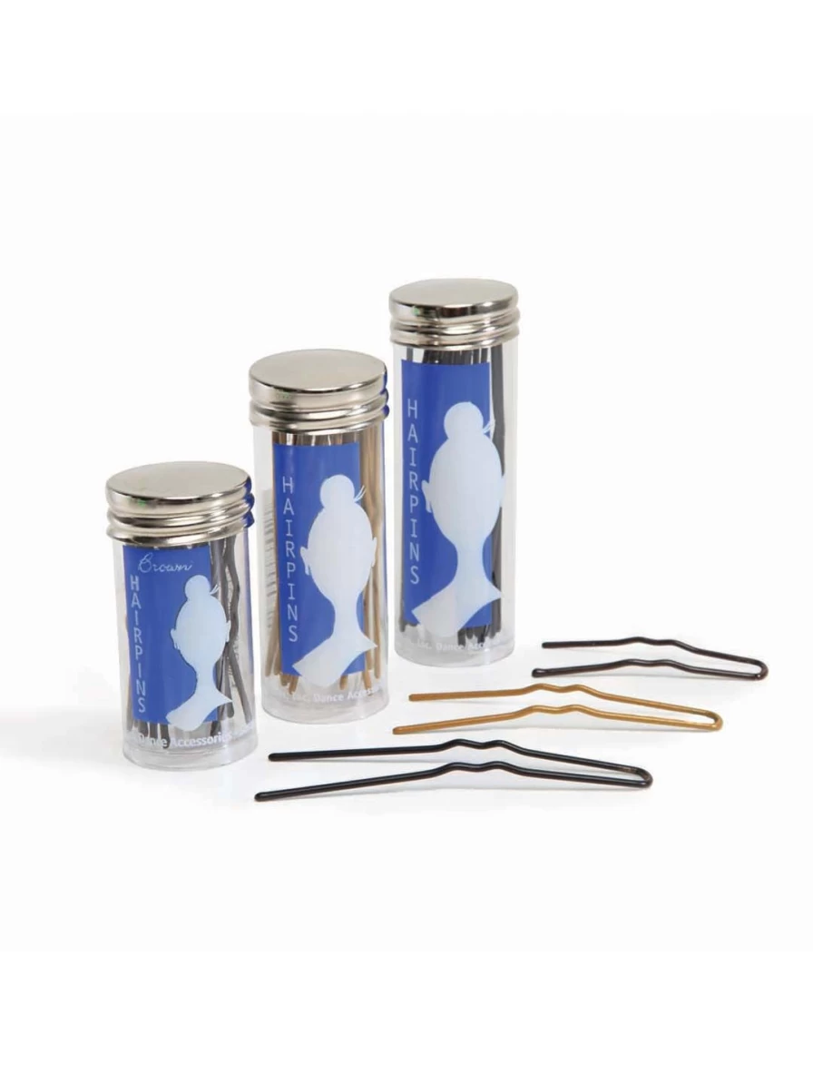Capezio Hairpins for Women - Strong Grip Hair Accessories for Ballet, Dance & Everyday Use