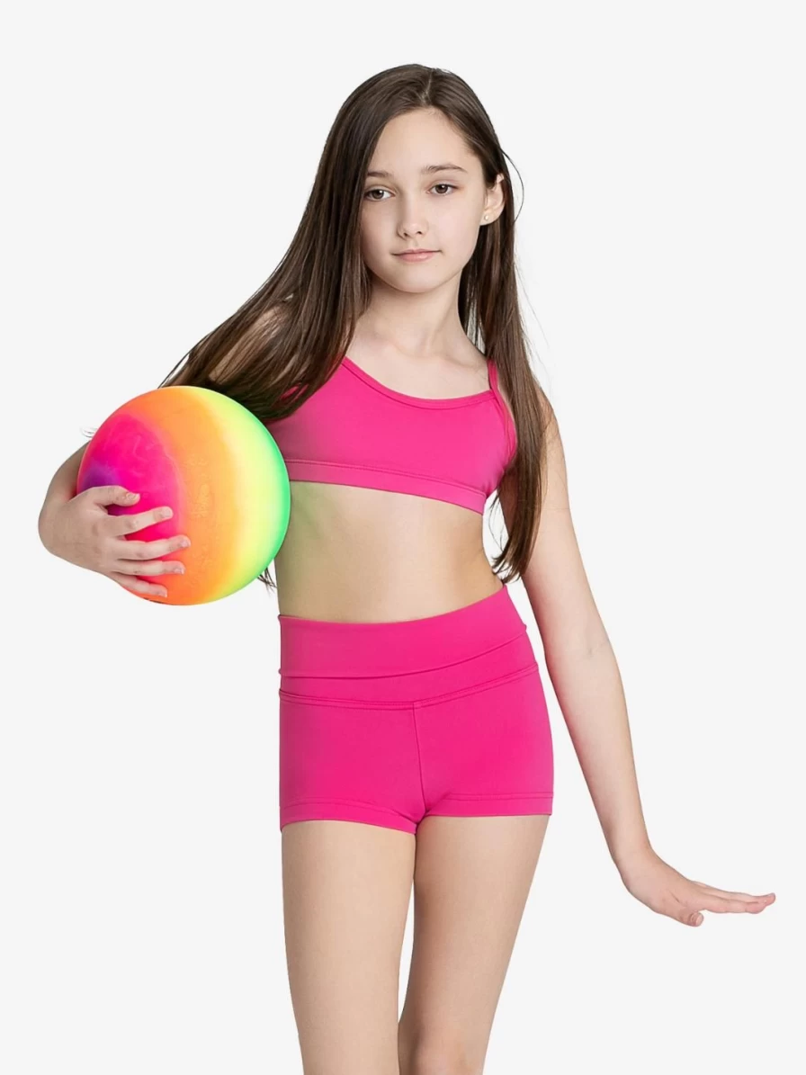 Capezio Girls Camisole Bra Top - Comfortable Stretchable Dancewear for Active Teens